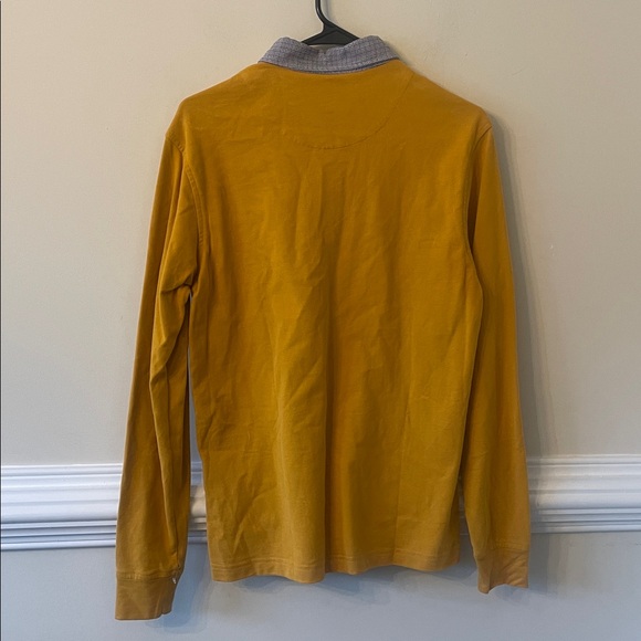 Harmont & Blaine Vietri Long-Sleeved Polo Shirt With Contrasting Collar - Picture 4 of 4